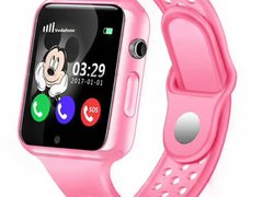 Ceas cu GPS Copii iUni Kid98, Telefon incorporat, Touchscreen 1.54 inch, Bluetooth, Notificari, Came